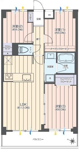 　間取り　