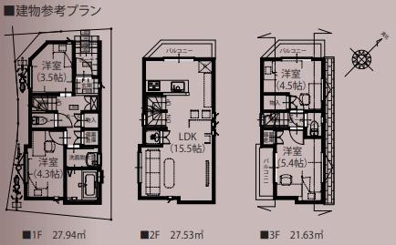 　プラン例（間取り図）　