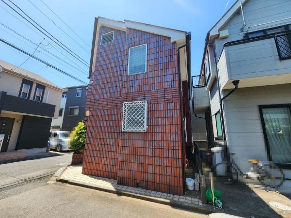 世田谷区砧６丁目中古戸建　前面道路含む現地写真　