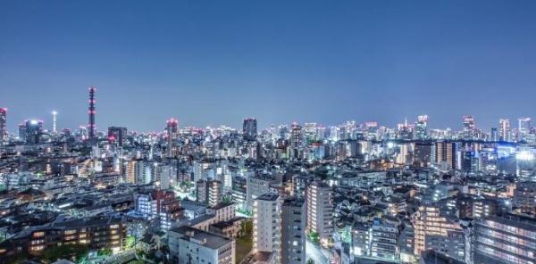 ローレルコート新宿タワー　現地からの眺望　