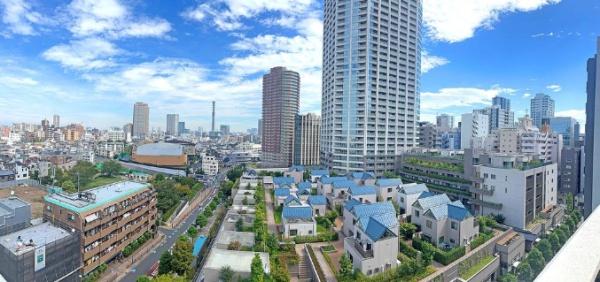 藤和新宿番衆町コープ　現地からの眺望　