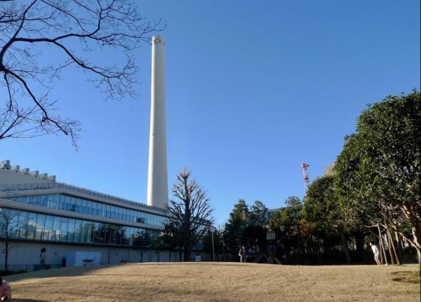 　目黒清掃工場緩衝緑地（公園）／754m　