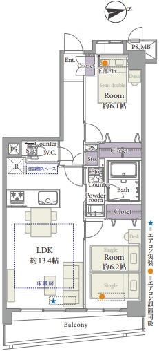 　間取り　