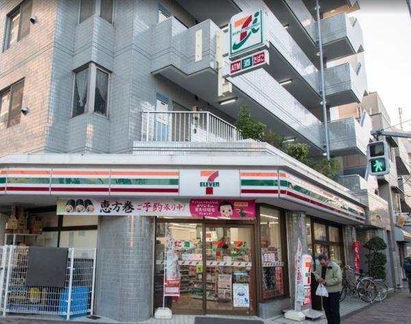 太閤コーポ若林　セブンイレブン世田谷1丁目店（コンビニ）／585m　