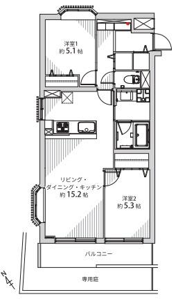 　間取り　