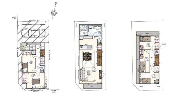 　プラン例（間取り図）　Ａ区画　建物プラン