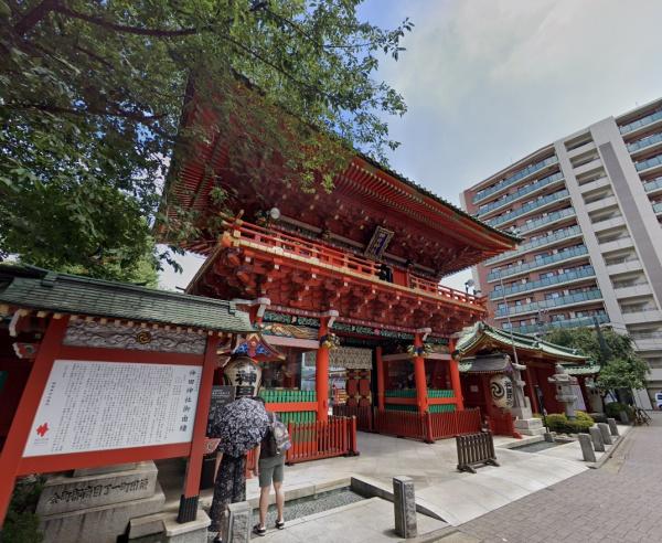 　神田神社（周辺の街並み）／240m　