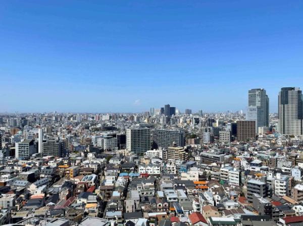 シティタワー新宿新都心　現地からの眺望　